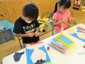 g長ちぎり絵 (1)
