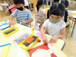 g長ちぎり絵 (8)