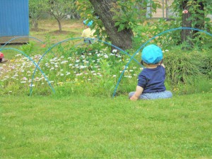 つくしんぼ広場で遊ぶ (1)