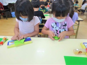 g長折り紙 (3)