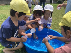 少水遊び (4)