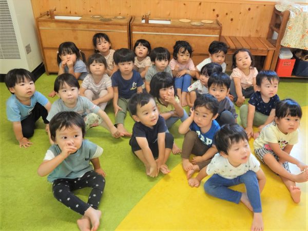 幼稚園　集合写真 2022 9月30日 2歳 つくし組 集合写真 | くりの木幼稚園