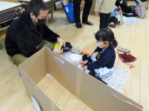 親子で車作り (10)